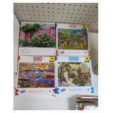 (4) JIGSAW PUZZLES