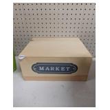 WOOD MARKET BOX