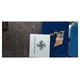 FLAG PIN WITH BOX