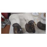 PAIR OF WALL SCONCES