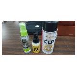 GUN CLEANING SOLUTIONS, MOSTLY FULL