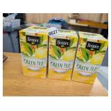 3 BOXES OF LEMON AND GINSING TEA