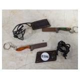 (2) KEYCHAIN KNIVES