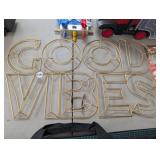 GOOD VIBES SIGN