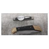 (2)  POCKET KNIVES