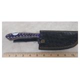 MHS CUTLERY HAND HONED KNIFE WITH SHEATH