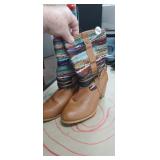 GENTLY USED BOOTS, SIZE 8