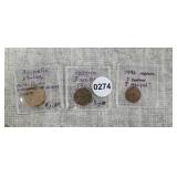 (3) FOREIGN COINS