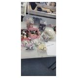 TABLE OF MOSTLY FURNITURE KNOBS
