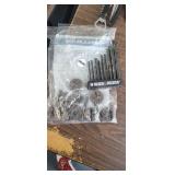 DRILL BITS & THREADING DIES LOT