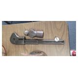 ANTIQUE DIAMOND MONKEY WRENCH AND HAMMER HEAD