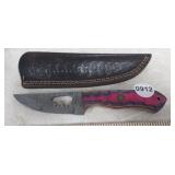 MHS CUTLERY HAND HONED KNIFE WITH SHEATH