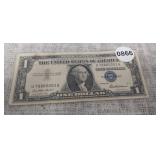 1957  $1 BLUE SEAL, SILVER CERTIFICATE