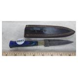 MHS CULTERY HAND HONED KNIFE WITH SHEATH