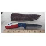MHS CULTERY HAND HONED KNIFE WITH SHEATH