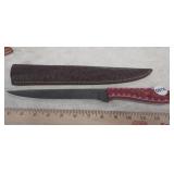 MHS CUTLERY HAND HONED KNIFE WITH SHEATH