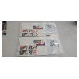 (2) 1984 OLYMPICS STAMP COLLECTIONS