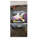 TOTE OF CRAFTS/ STATIONARY