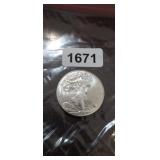 2015 1 OUNCE .999 FINE SILVER AMERICAN EAGLE