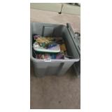TOTE OF CRAFTS/ STATIONARY