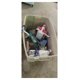 TOTE OF GARDENING GOODIES