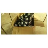 BOX OF BLANKETS