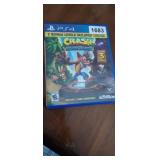 PS4 GAME, CRASH N SANE TRILOGY, WITH CASE