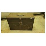 TOOLBOX WITH TOOLS *NO HANDLE, DRAWER IS FULL