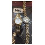 (2) WATCHES, BULOVA & ET WATCH