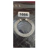 PRETTY STERLING SILVER BRACELET