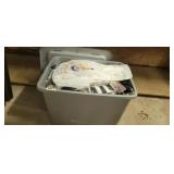 TOTE FULL OF CHRISTMAS GOODIES WITH LID