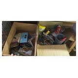 (2) BOXES OF TOOLS, HARDWARE, ETC