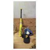 BASEBALL BAT, MIT , AND BALLS