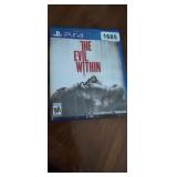 PS4 GAME, THE EVIL WITHIN, WITH CASE