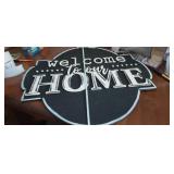 21" WELCOME TO OUR HOME SIGN