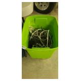 TOTE OF WIRES, CABLES, CHARGERS
