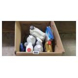 BOX FULL OF CHEMICALS