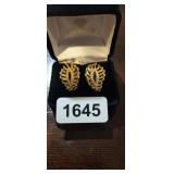 ANTIQUE CLIP-ON EARRINGS
