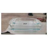 3 GLASS BAKING DISHES