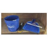 BUCKET, BRUSH, DUSTPAN AND SQUEEGEE LOT