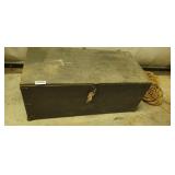 MILITARY TRUNK WITH TOOLS INSIDE