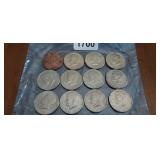 (12) BI-CENTENNIAL KENNEDY HALF DOLLARS
