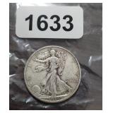 1936 90% WALKING LIBERTY HALF DOLLAR
