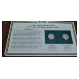 1938 LAST BUFFALO NICKEL, 1939 THE FIRST JEFFERSON