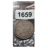 1896-S MORGAN SILVER DOLLAR