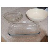 3 BAKING DISHES