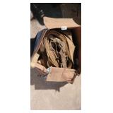 BOX OF LARGE RATCHET STRAPS