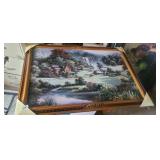HOUSE LANDSCAPE WALL ART