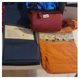 2 TRAVEL CASES, BAG AND PURSE