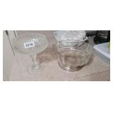 SERVING DISH AND CANDY COMPOTE